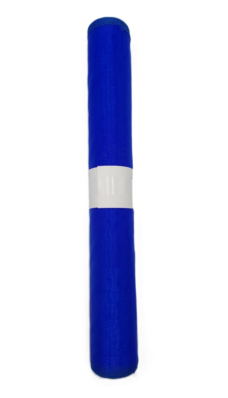 Organza obszywana 40cm chabrowa