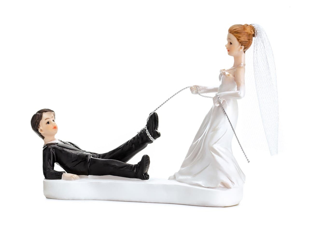 Figurka Para Młoda z linką, 13cm