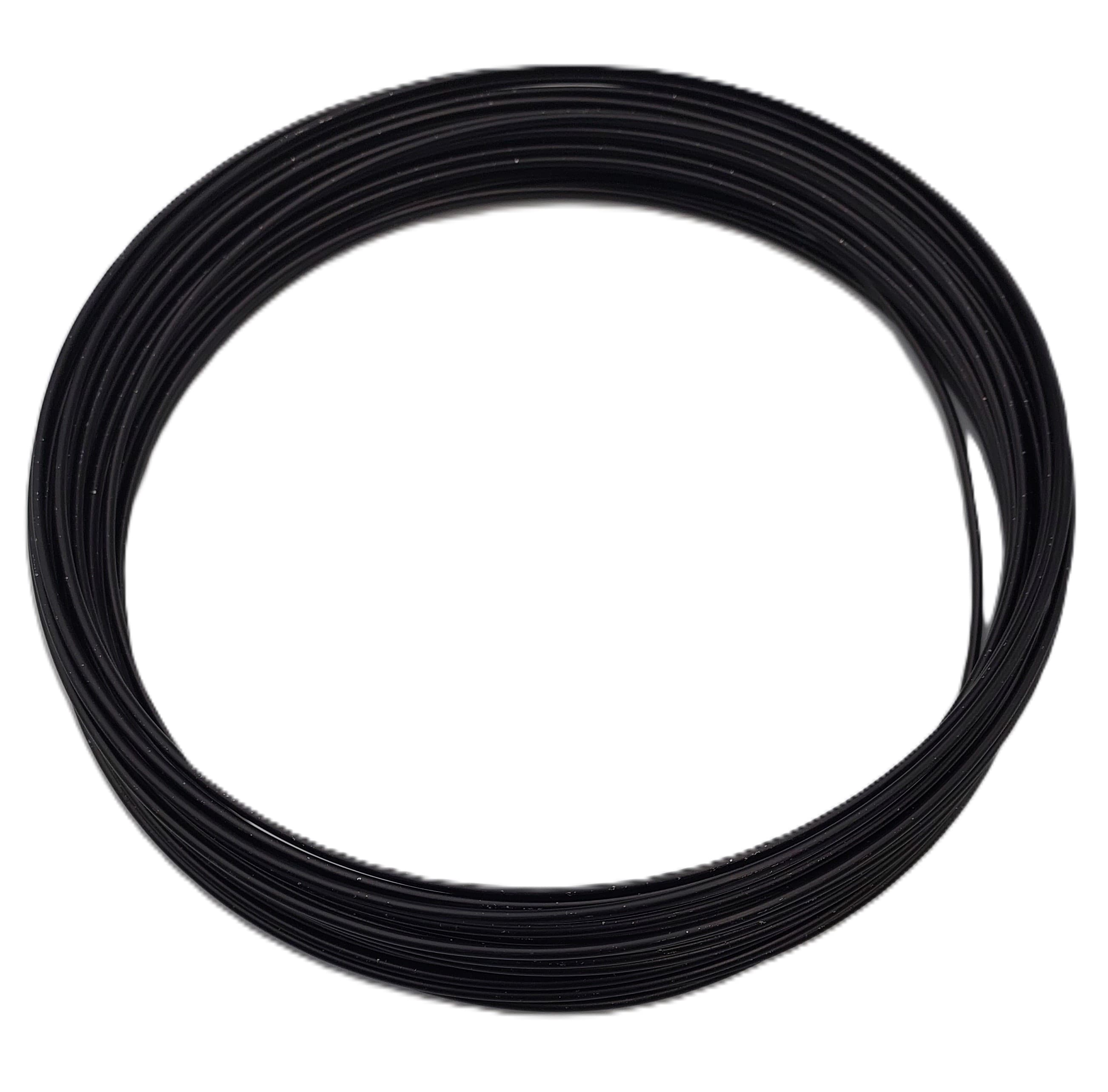 Drut  aluminiowy śr.2mm/100g/12mb, czarny