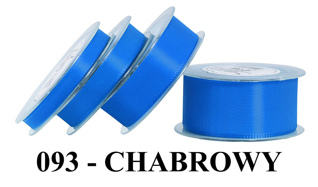 Wstążka z tafty, 38mm/22mb, chabrowa
