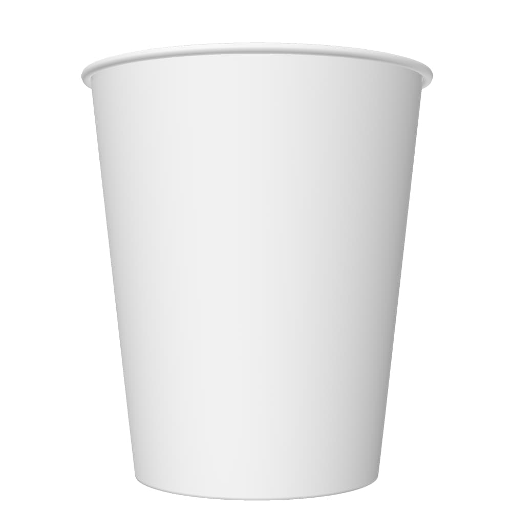 Kubeczki papierowe jednorazowe, 8szt./250ml, białe