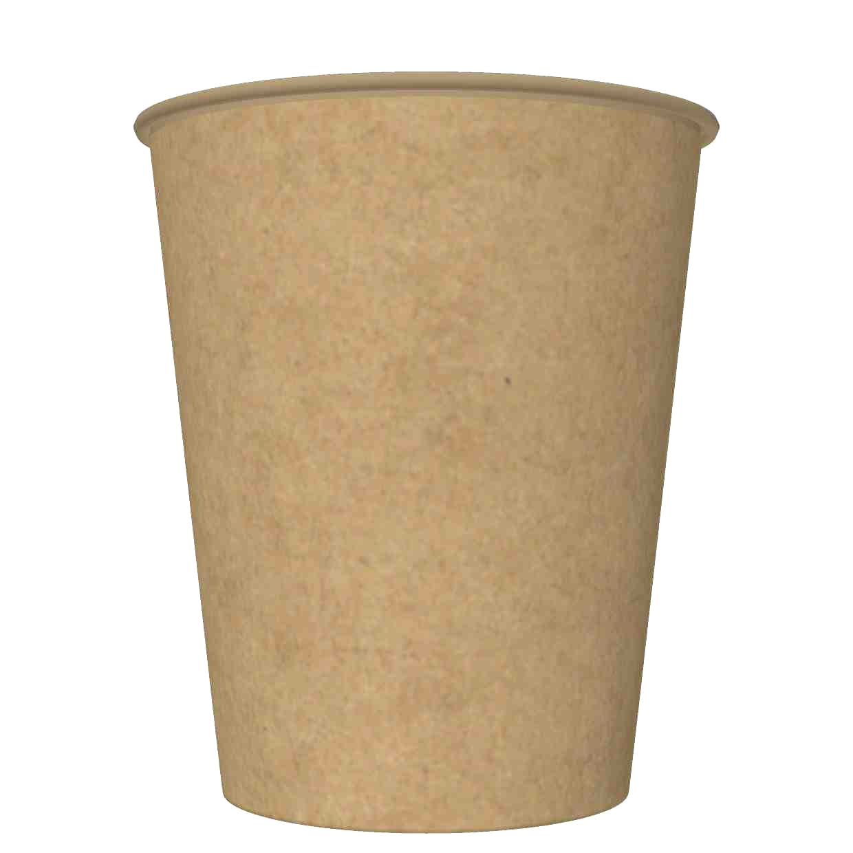 Kubeczki papierowe jednorazowe, 8szt./250ml, brąz
