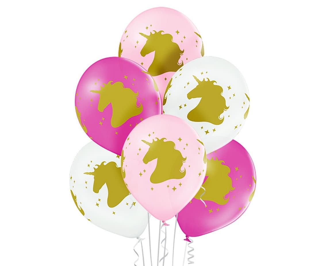 Balony Jednorożec 6 szt.