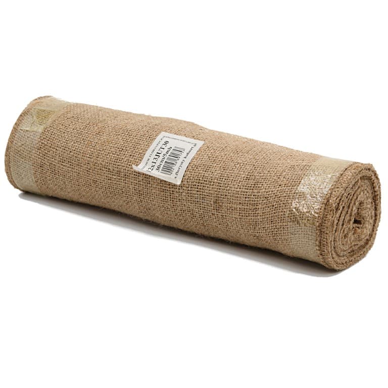 Juta obszywana, 12x13,30cm/5mb, 340g/m2, natura