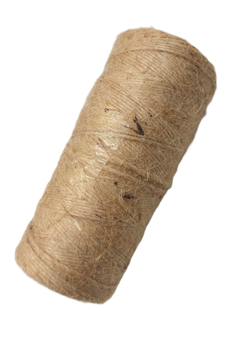 Sznurek jutowy, śr 1mm/414mb/500 gram, naturalny