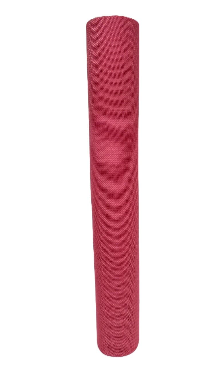 Juta  sztuczna, gęsta, 48cm/4,5mb, ciemnoróżowa