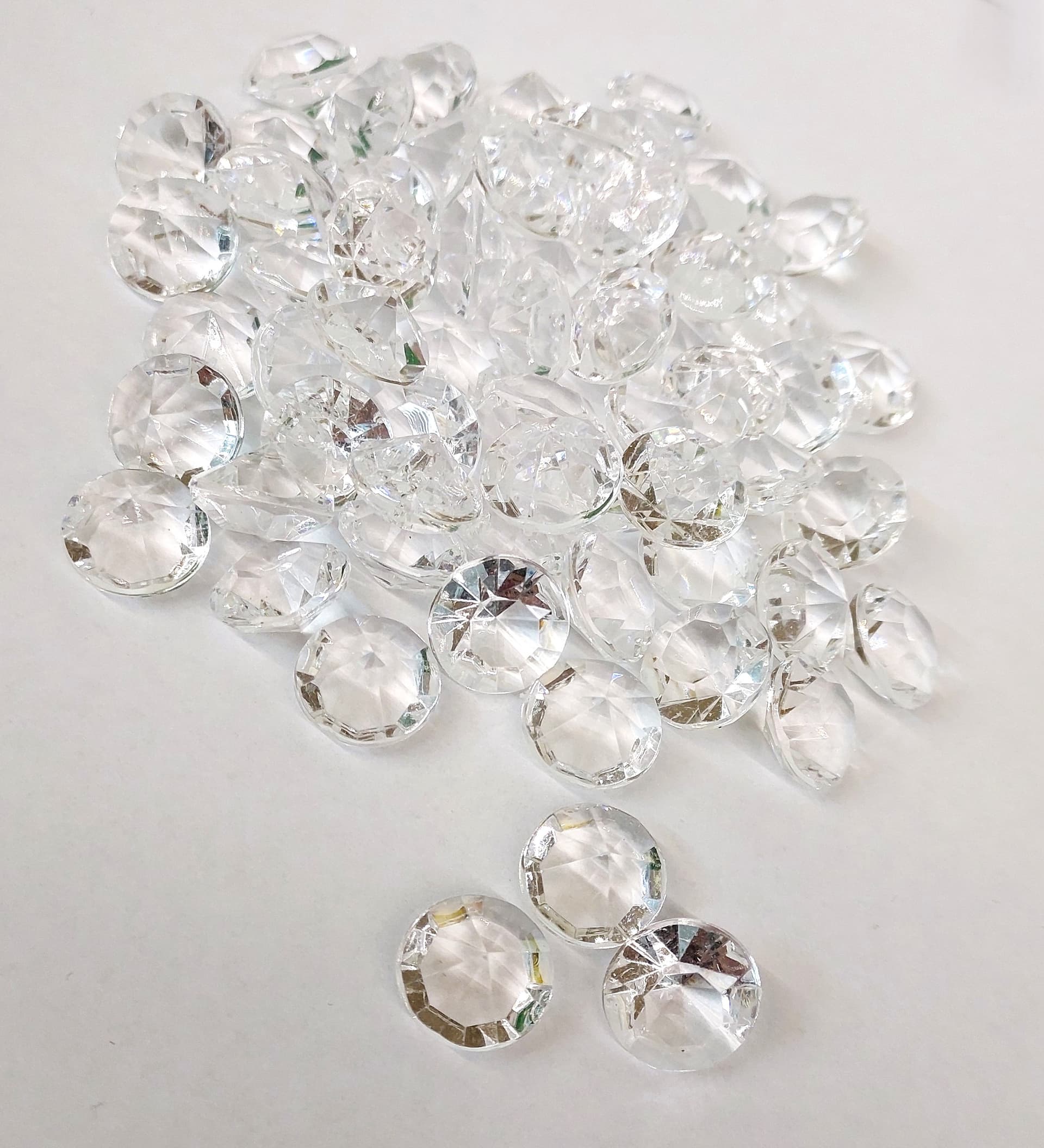 Diamenty akrylowe 14 mm - 50 g/60 szt.