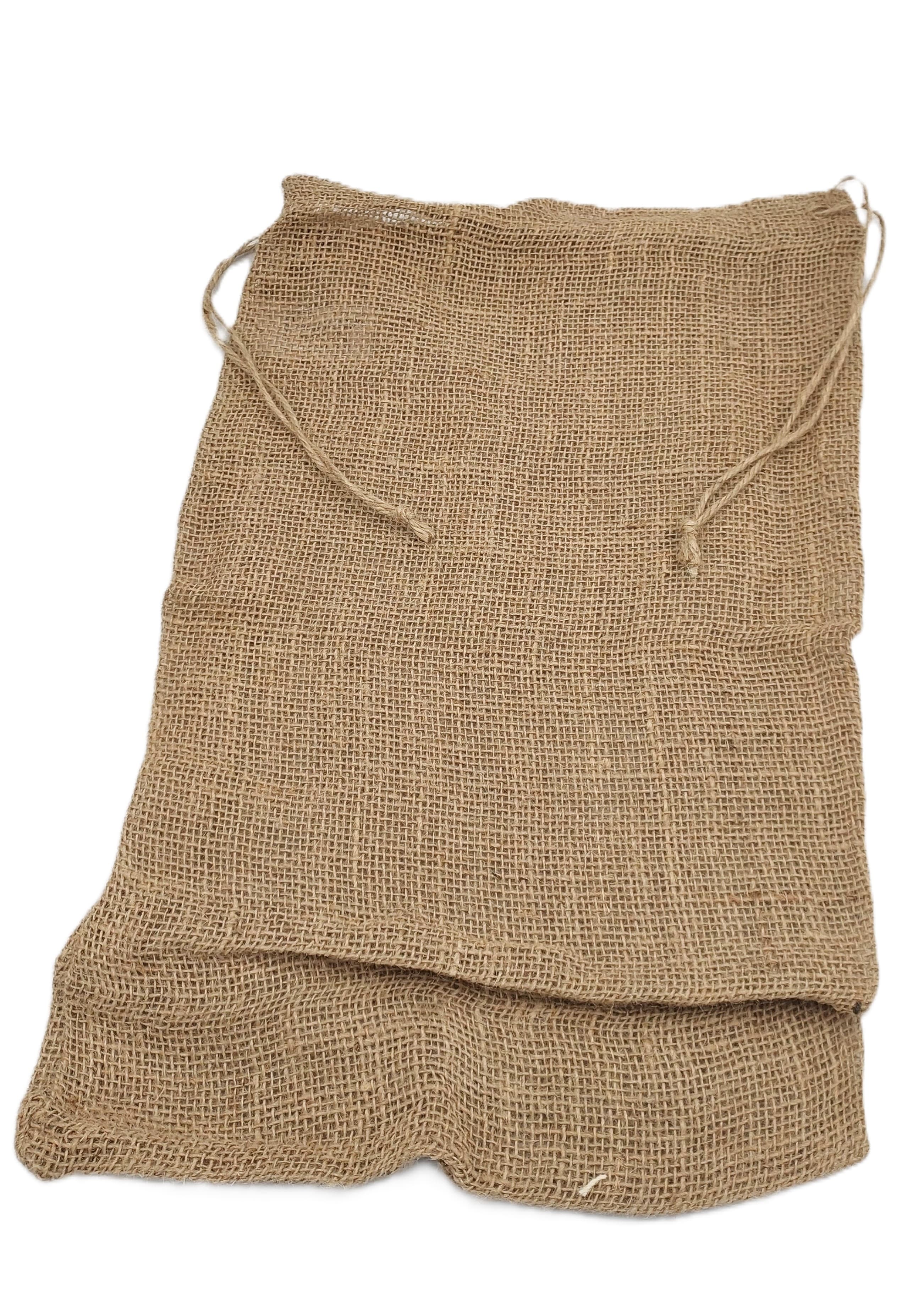 Worek jutowy ze ściągaczem, szer.40cm/wys.60cm