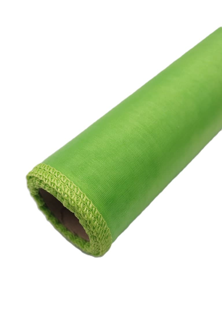 Organza obszywana 40cm seledynowa