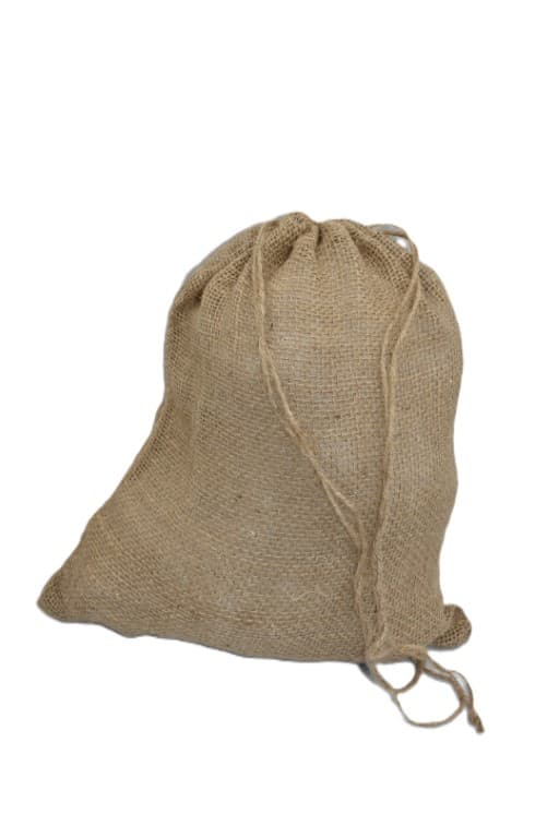 Worek jutowy ze ściągaczem, 30cm/35cm choinka mała