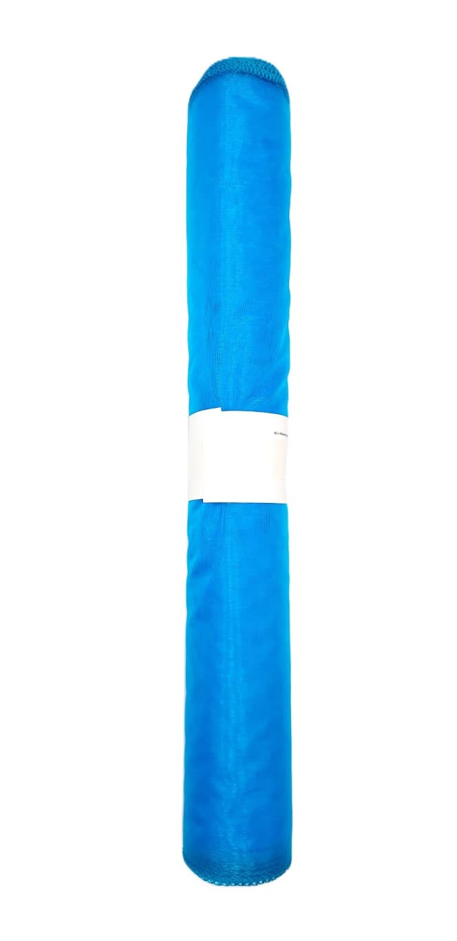 Organza obszywana 40cm turkusowa