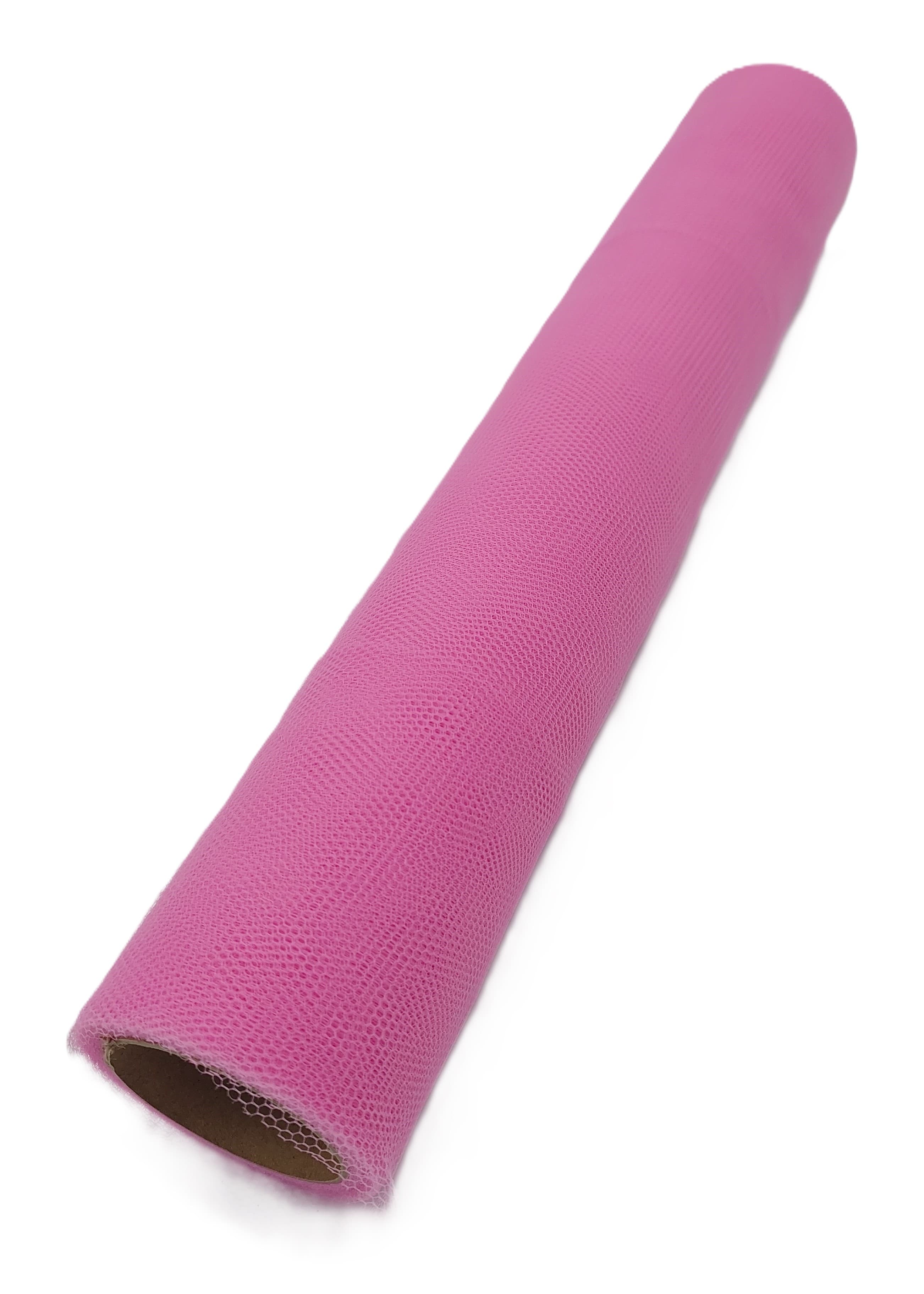 Tiul Drobny, 30cm/9m różowy
