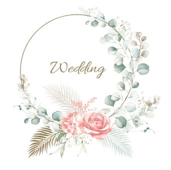 Serwetki WEDDING ślubne, 33x33 - 20 szt.