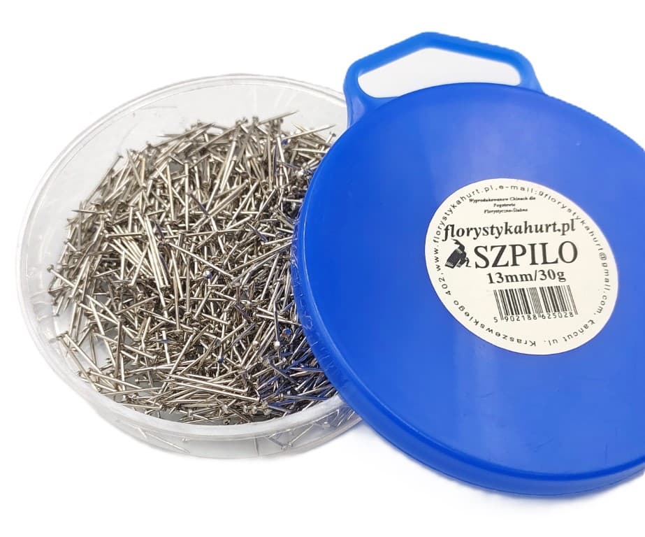 Szpilki krótkie, superostre, 13mm/30g