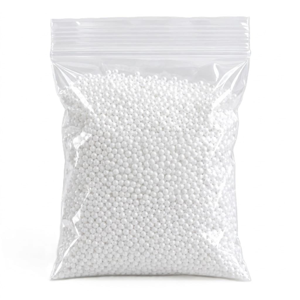 Sztuczny śnieg, kulki styropianowe, śr.1mm/30g